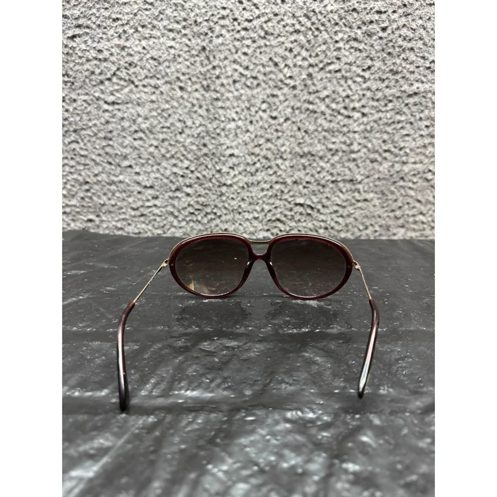 Tom Ford Faye TF281 71T Oversized Sunglasses Brown Gold Mens 61-16 130 Italy